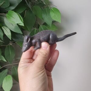 Cast Iron Mouse Paper Weight Farmhouse Primitive Decor Small